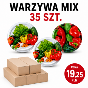 Zakrętki warzywa mix