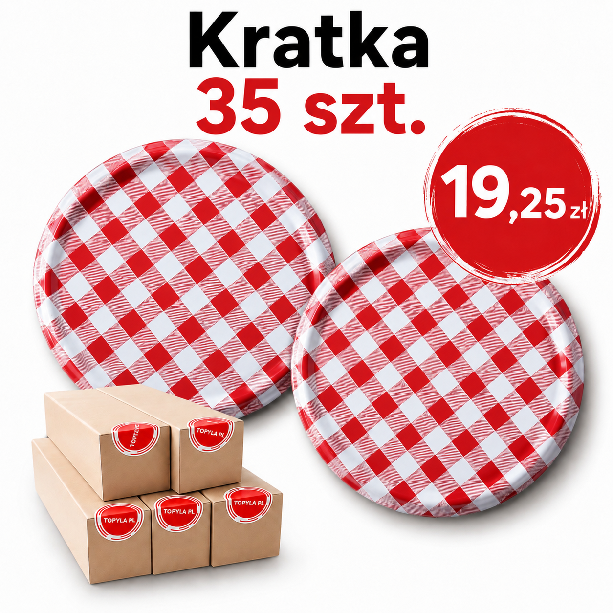 Zakrętki kratka